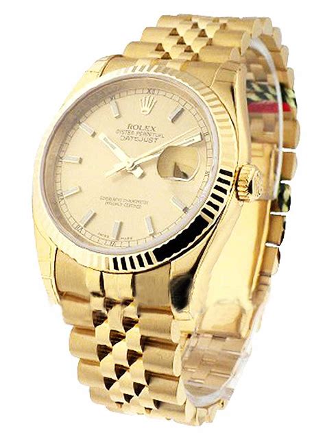 rolex datejust 36 full gold|rolex datejust 36 all gold.